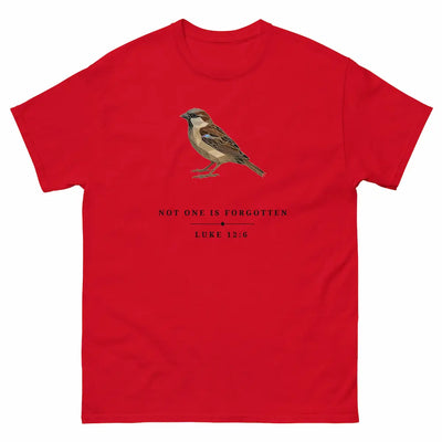 Not One Is Forgotten T Shirt - Luke 12:6